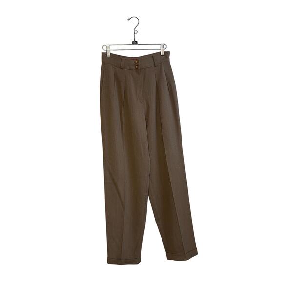 Vintage Kenzo Paris High Waisted Pleat Front Trousers - Picture 1 of 5